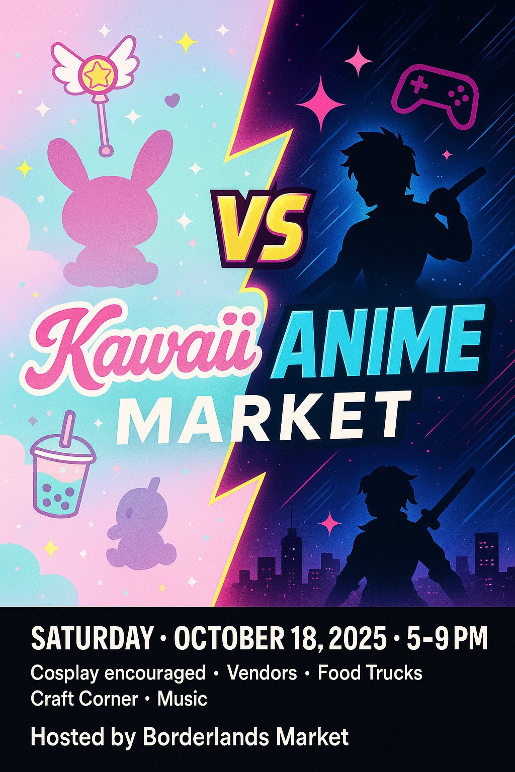 kawaii anime market